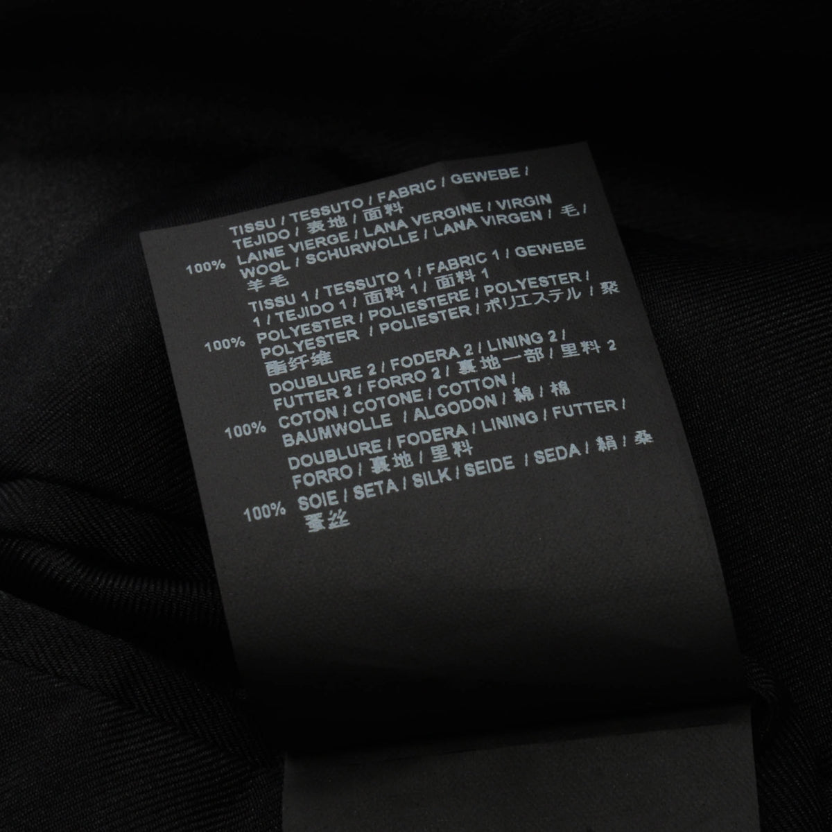 Saint Laurent Black Wool Tuxedo Style Blazer FR 42