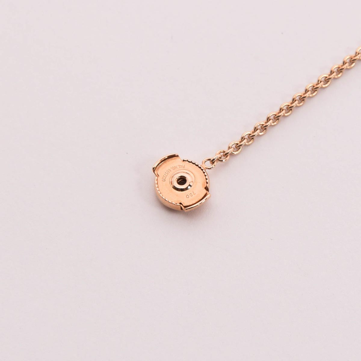 Hermes 18k Rose Gold Chaine D'ancre Mini Punk Earrings