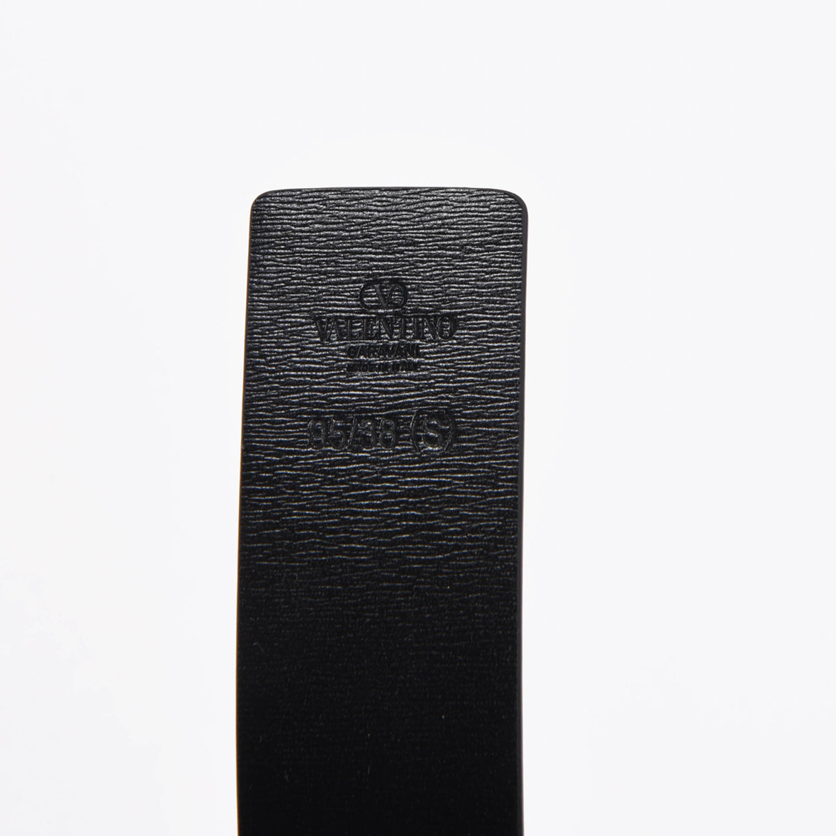 Valentino Black & Brown Calfskin Reversible VLogo Belt