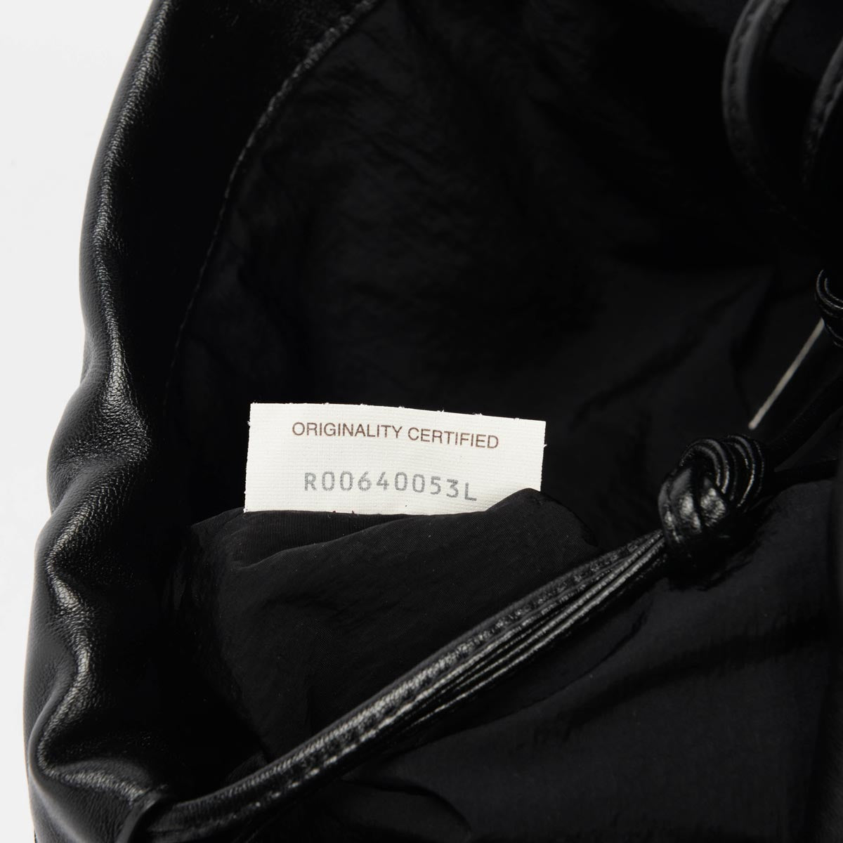 Bottega Veneta Black Intrecciato Medium Dustbag