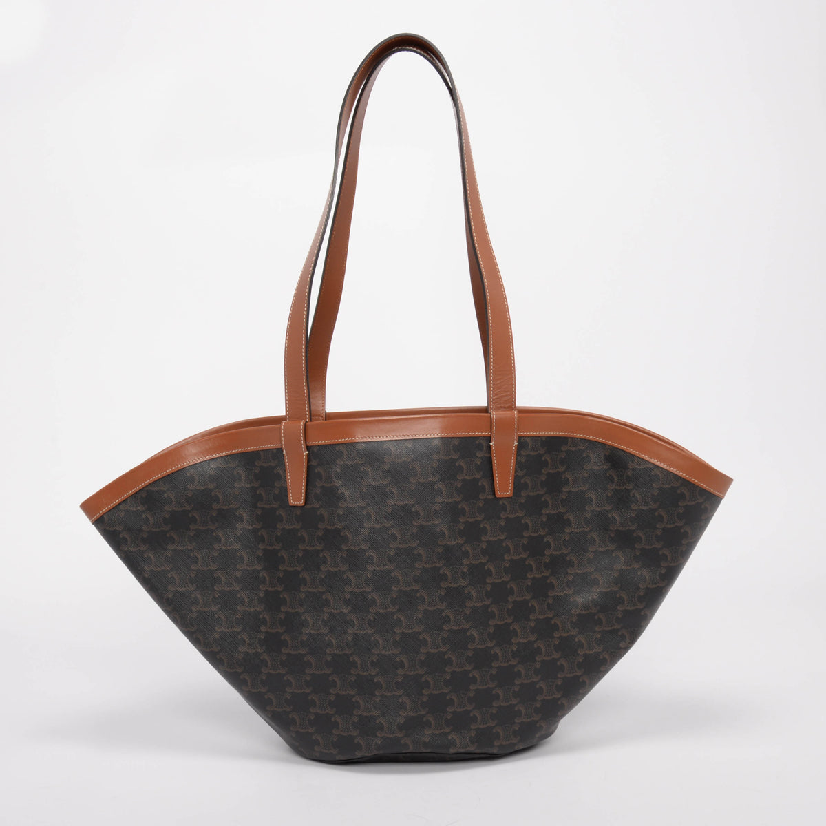 Celine Tan Triomphe Canvas Medium Couffin Tote