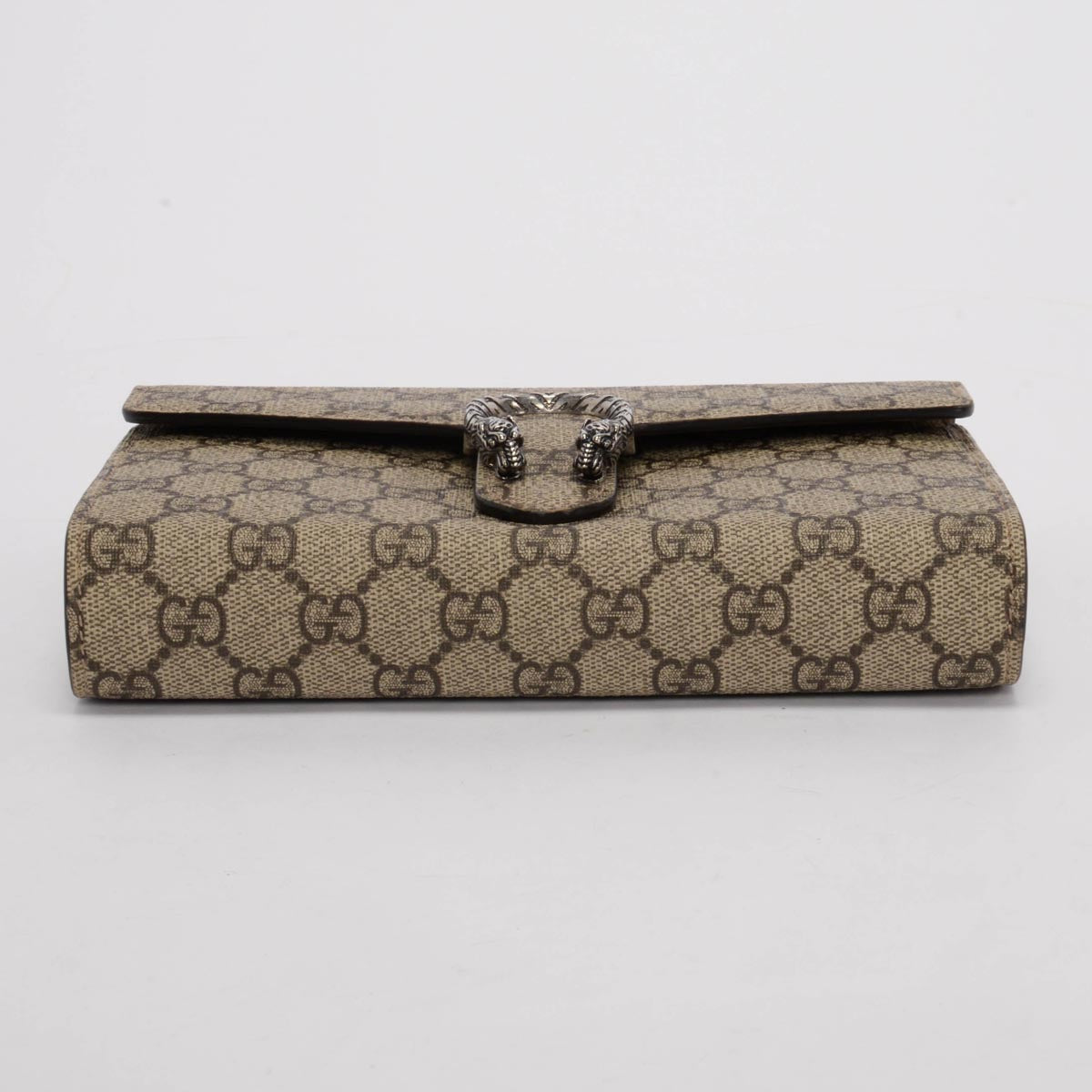 Gucci Beige GG Supreme Dionysus Wallet on Chain