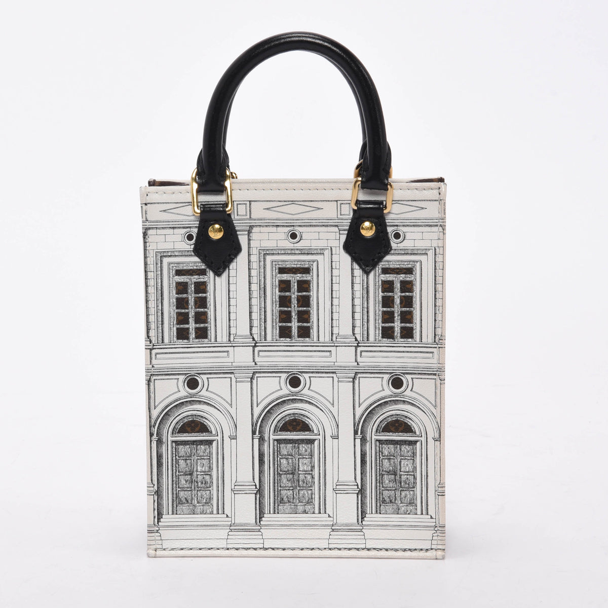 Louis Vuitton x Fornasetti Architettura Petit Sac Plat