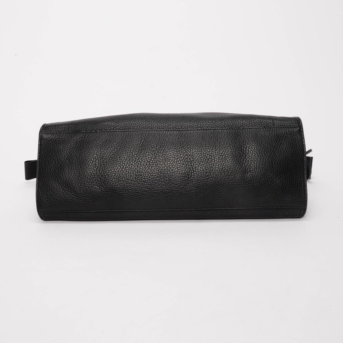 Balenciaga Black Perforated Grained Calfskin Blackout City Bag