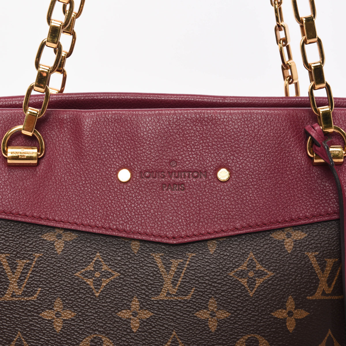 Louis Vuitton Aurore Monogram Pallas Shopper Tote