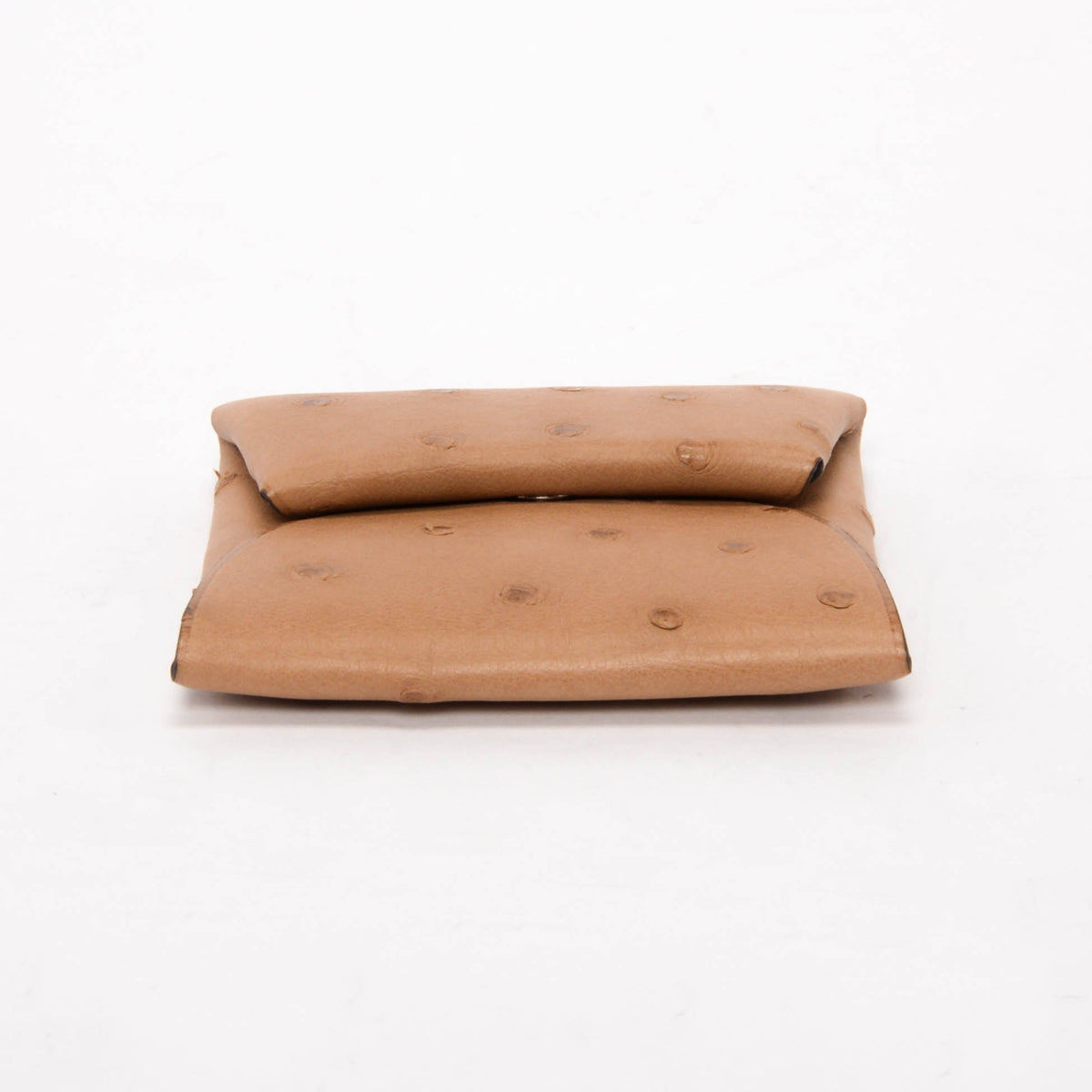 Hermes Buff Ostrich Bastia Coin Purse