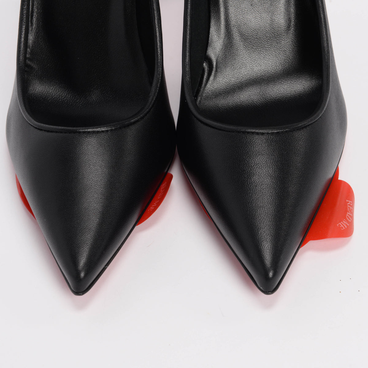 Christian Louboutin Black Nappa Leather Sporty Kate 85 Pumps 38