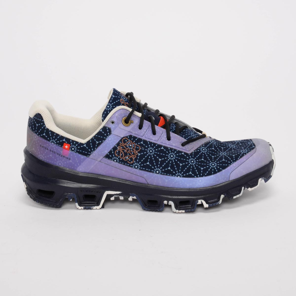 Loewe Space Blue Canvas Cloudventure Sneakers 38