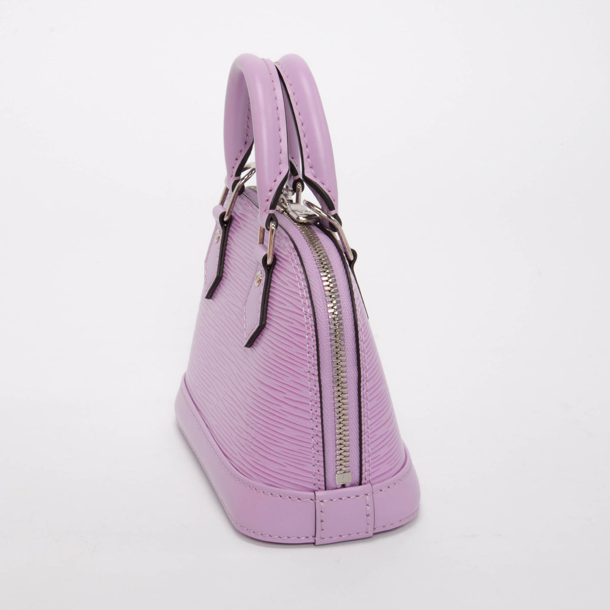 Louis Vuitton Lilac Epi Leather Nano Alma