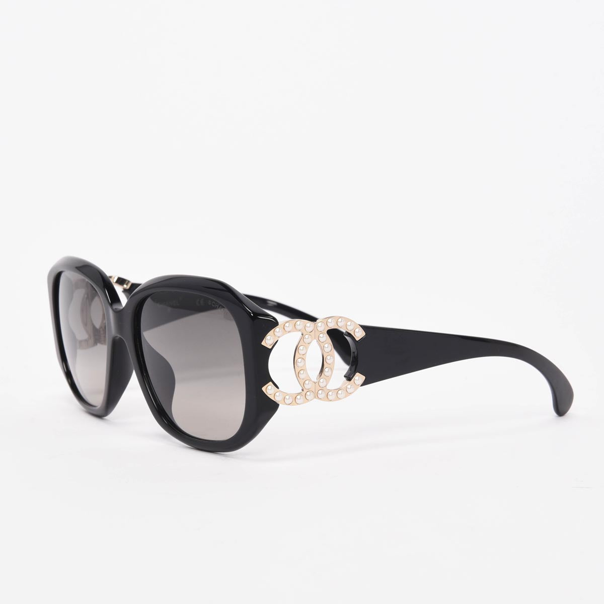 Chanel Black Pearl CC Sunglasses
