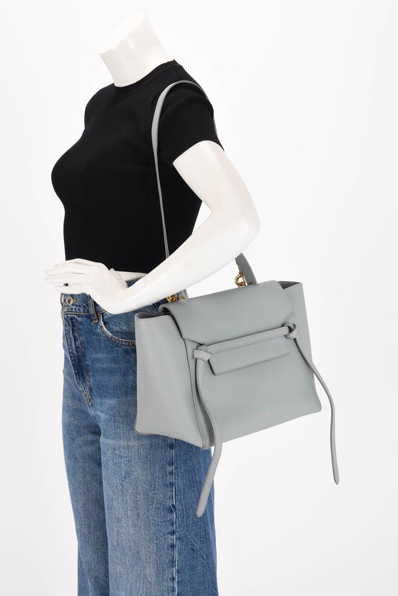 Celine Cloud Grained Calfskin Mini Belt Bag