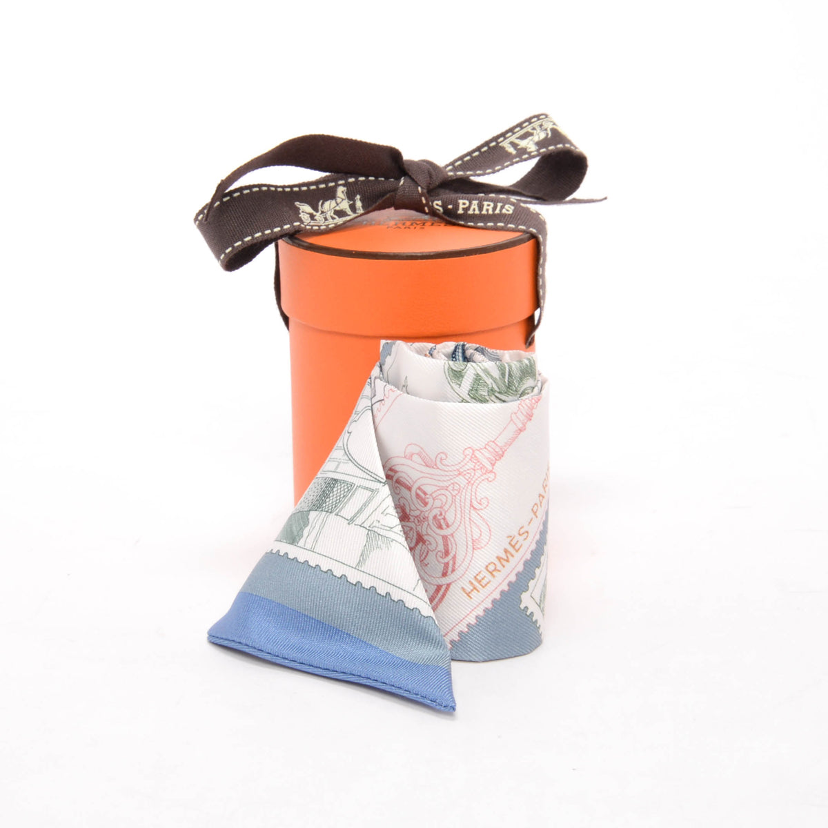 Hermes Bleu Moyen Silk Le Philateliste du Faubourg Twilly