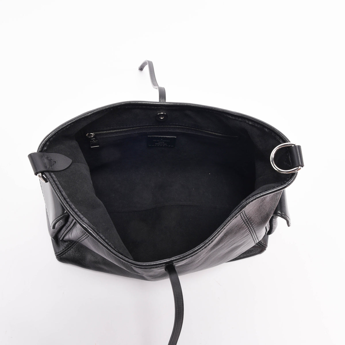 Louis Vuitton Black Lambskin CarryAll Cargo Vibe PM