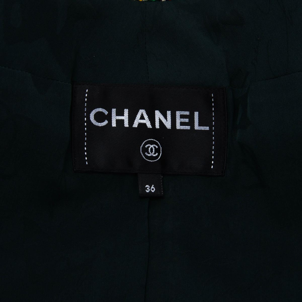 Chanel Multicolour Fantasy Tweed Velcro Jacket FR 36