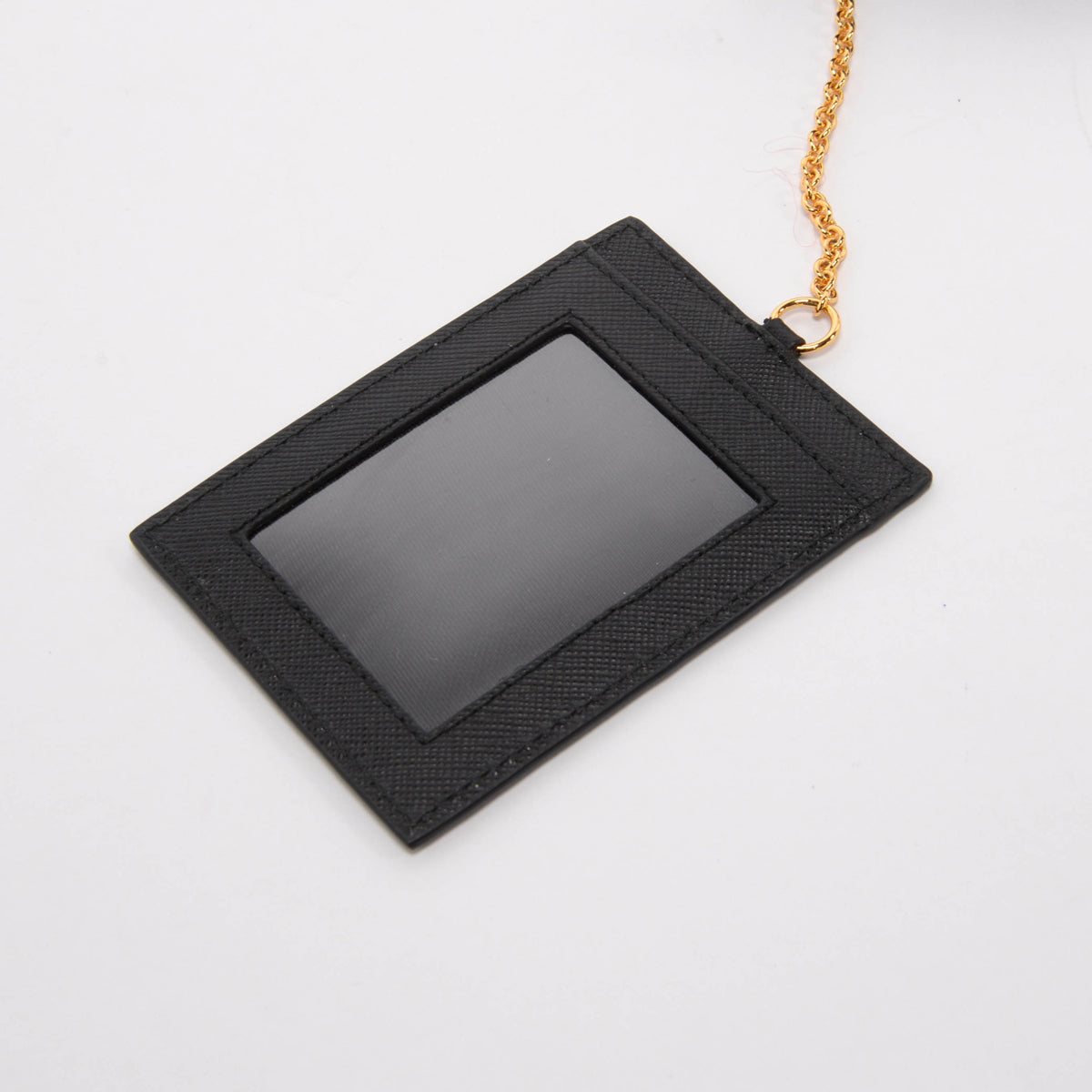 Prada Black Saffiano Leather Continental Wallet