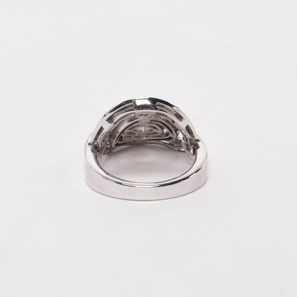 Bulgari 18k White Gold Astrale Cerchi Ring