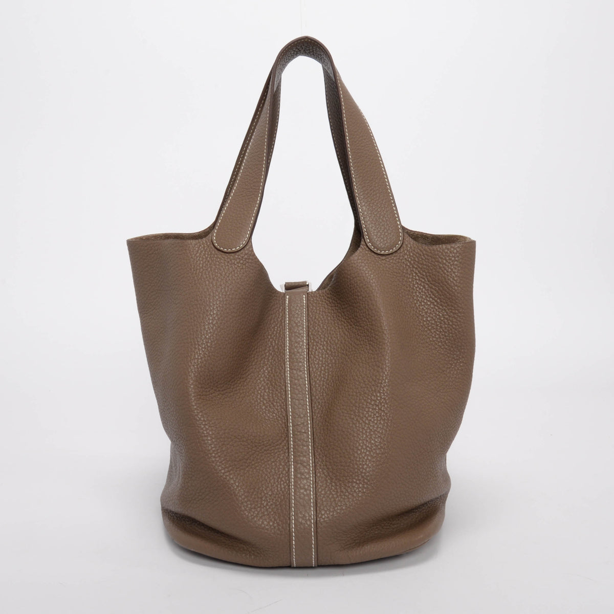Hermes Etoupe Clemence Picotin Lock 26