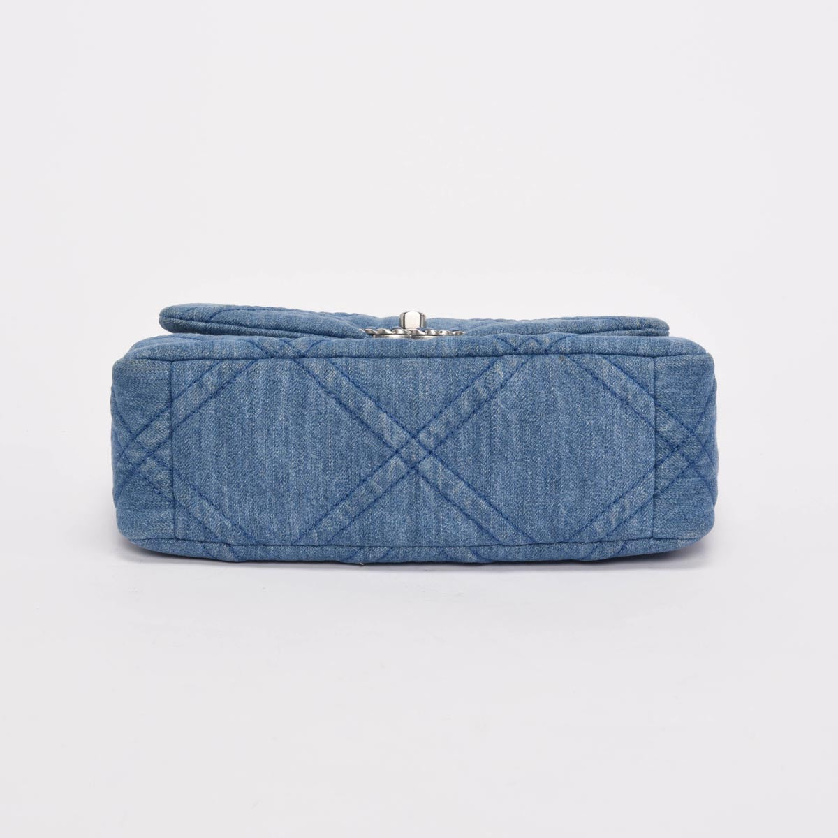 Chanel Light Quilted Denim 19 Flap Bag