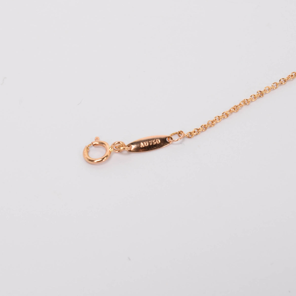 Tiffany & Co 18k Rose Gold Elsa Peretti Teardrop Pendant