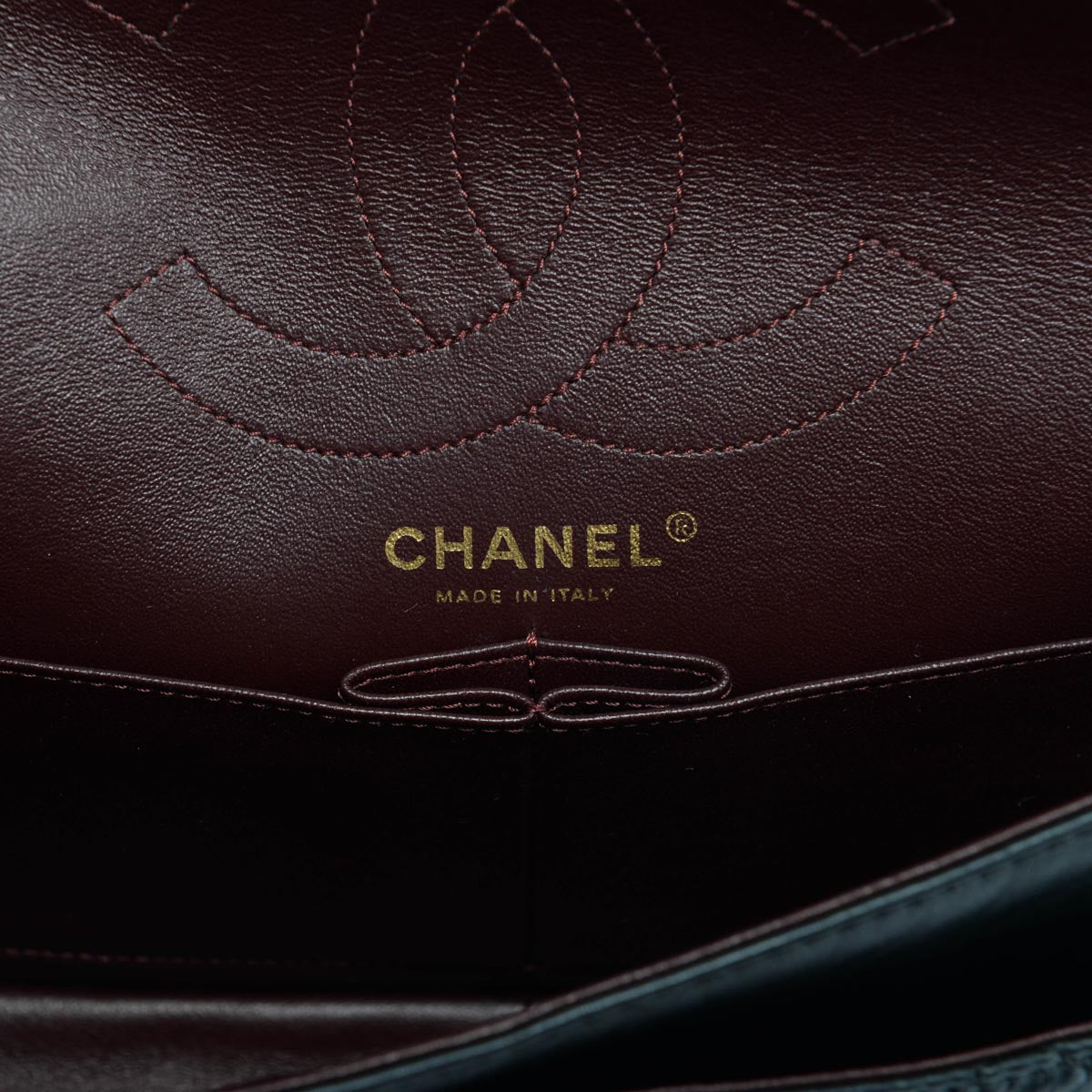 Chanel Black Aged Calfskin 2.55 Reissue 226 Flap Bag