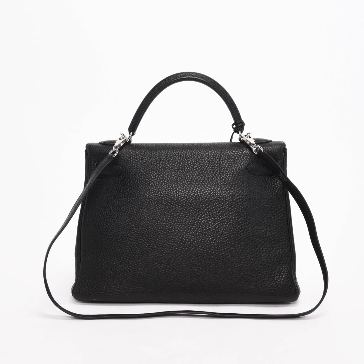 Hermes Black Clemence Kelly 32 PHW