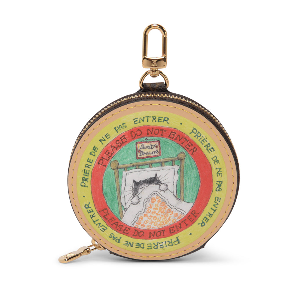 Louis Vuitton x Grace Coddington Monogram Slippy Coin Purse