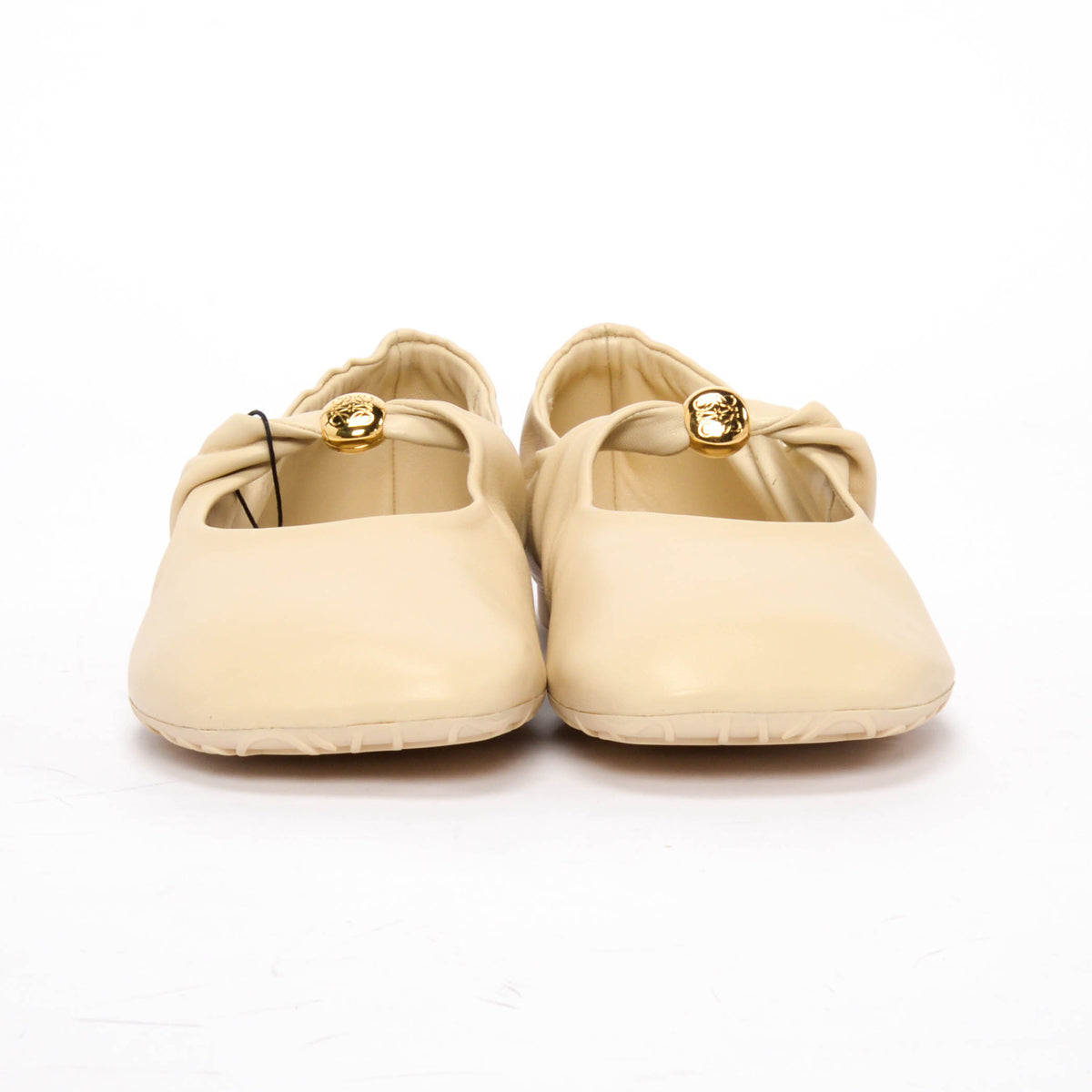 Loewe Dough Nappa Pebble Soft Ballerina Flats 41