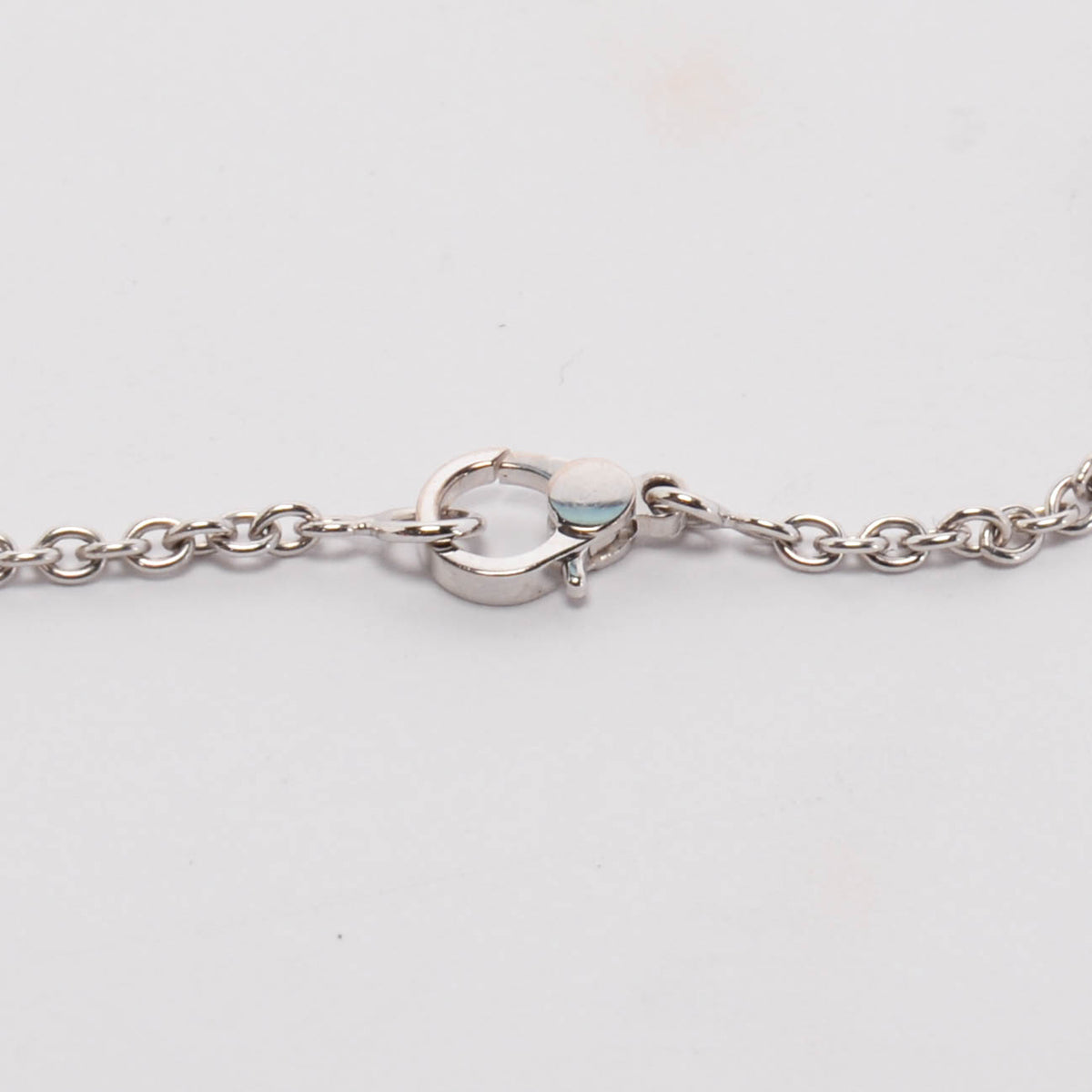 Hermes 18k White Gold & Diamond Finesse Necklace