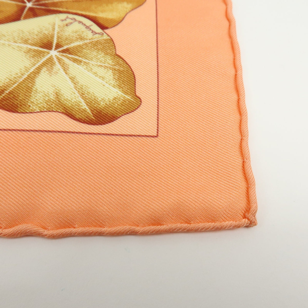Hermes Les Capucines & Effluves Pocket Square Scarves