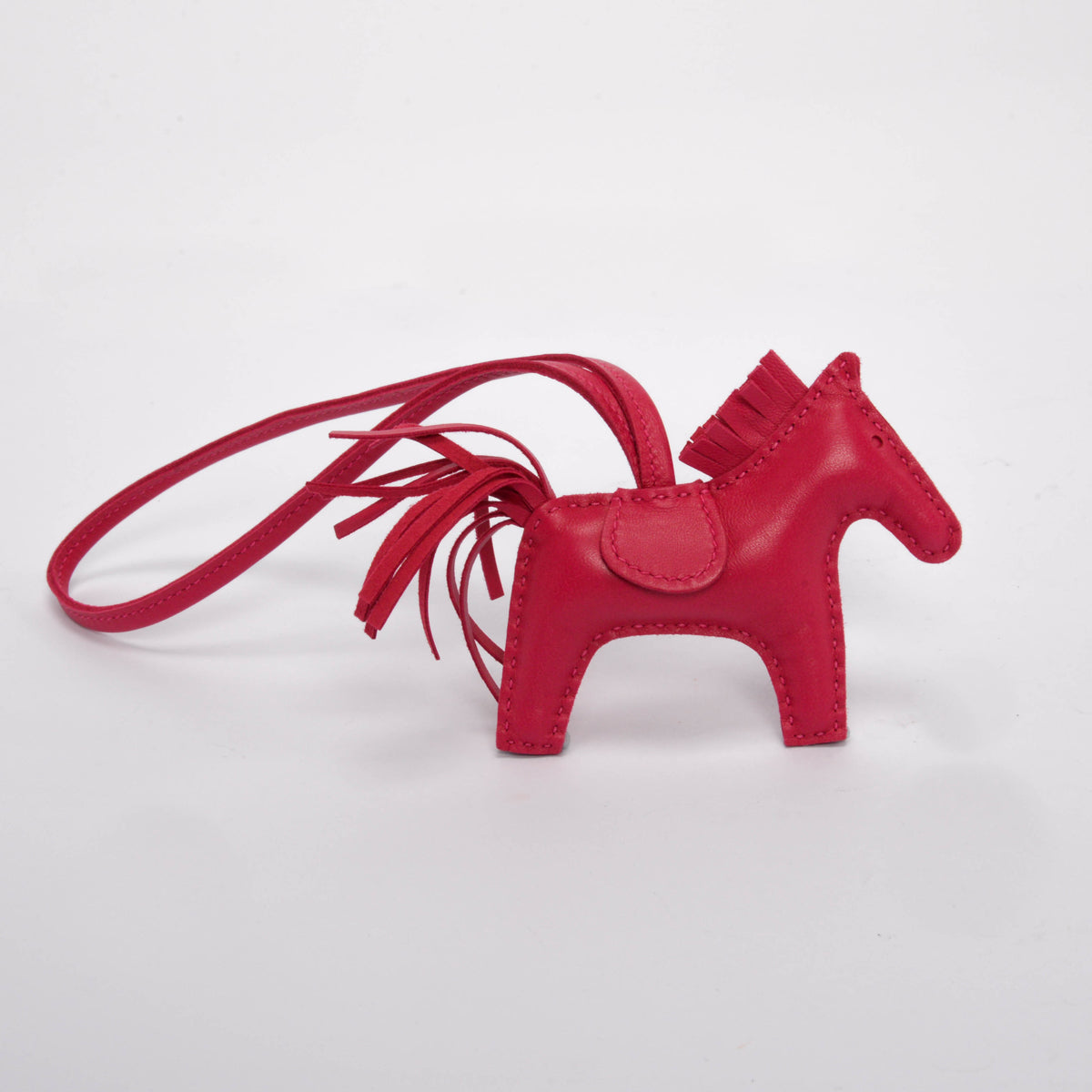 Hermes Rose Mexico Milo Lambskin Rodeo PM