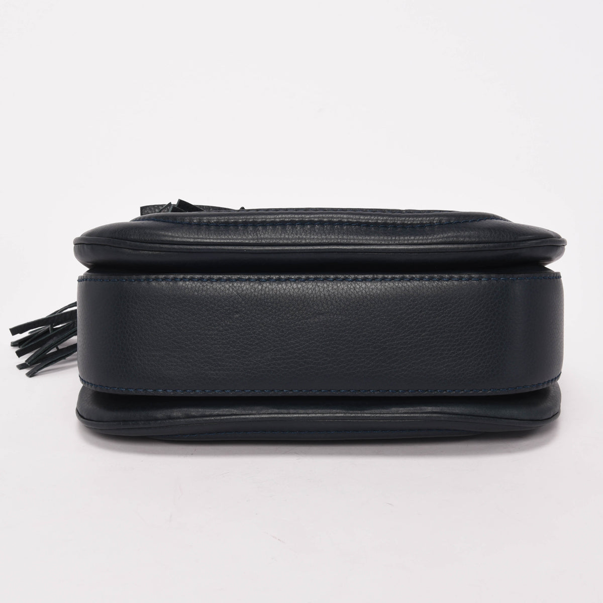 Gucci Dark Teal Guccissima Medium New Bamboo Bag