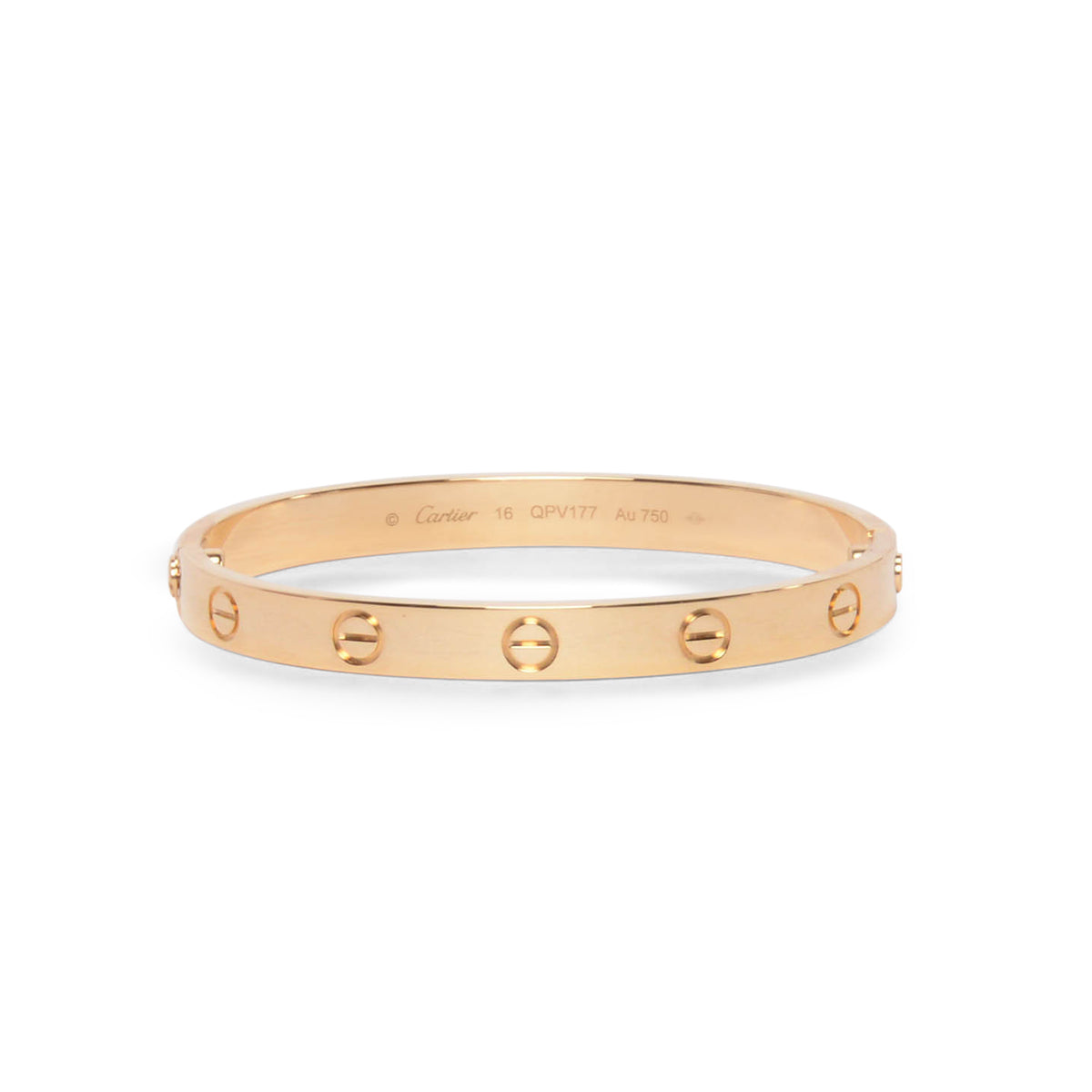 Cartier 18k Yellow Gold Classic Model Love Bracelet