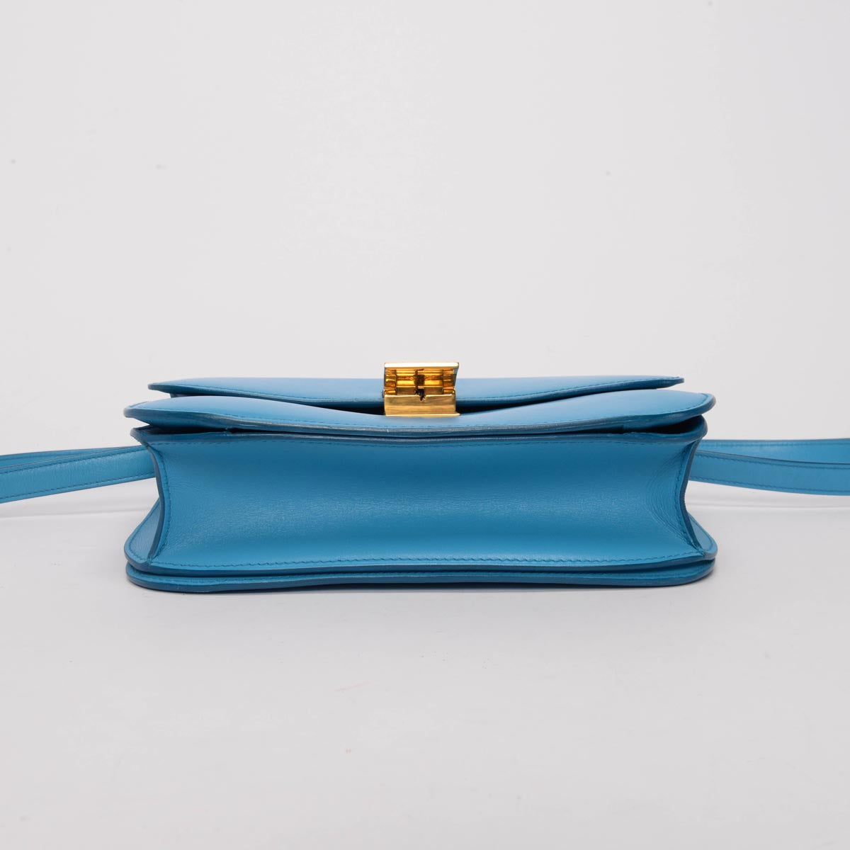 Celine Aqua Box Calf Classic Box Bag