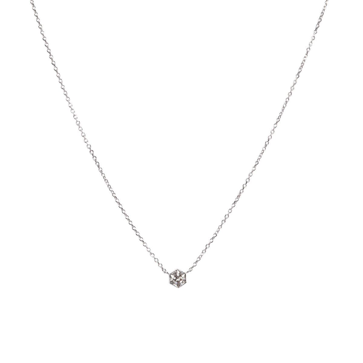Chaumet 18k White Gold & Diamond Bee de Chaumet Pendant Necklace
