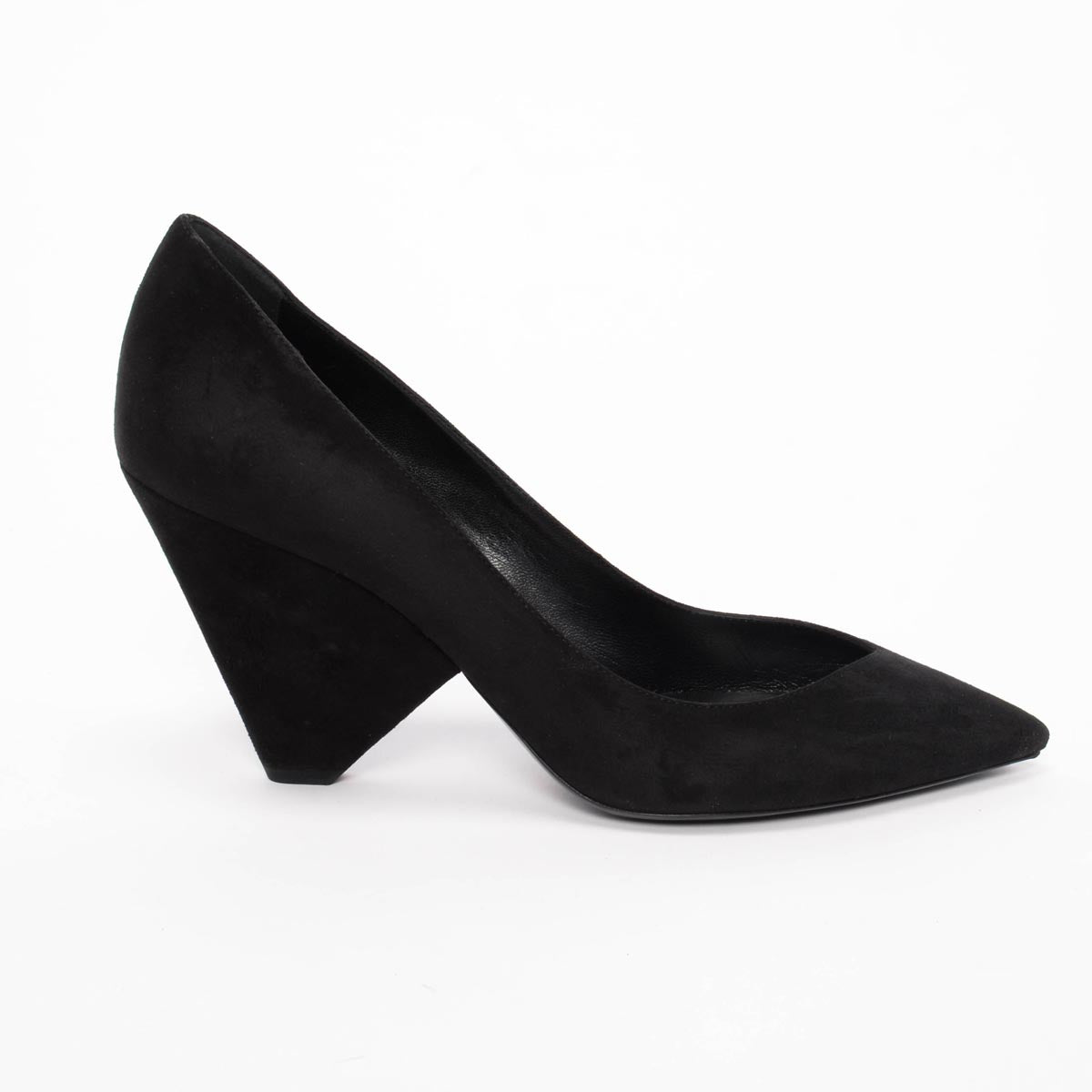 Saint Laurent Black Suede Niki 85 Pumps 39
