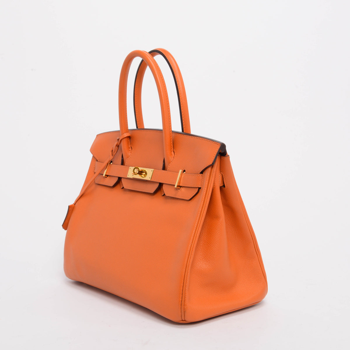Hermes Orange Epsom Birkin 30 GHW