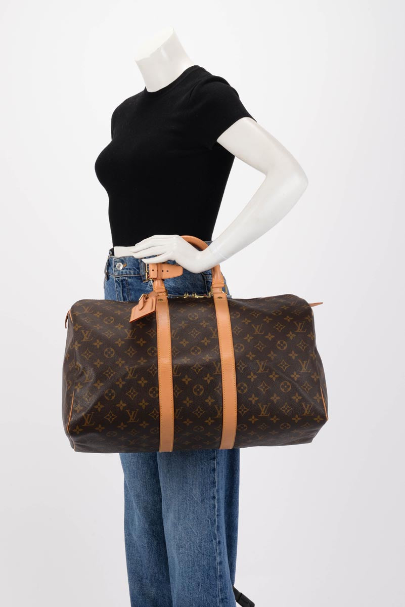 Louis Vuitton Monogram Canvas Keepall 45
