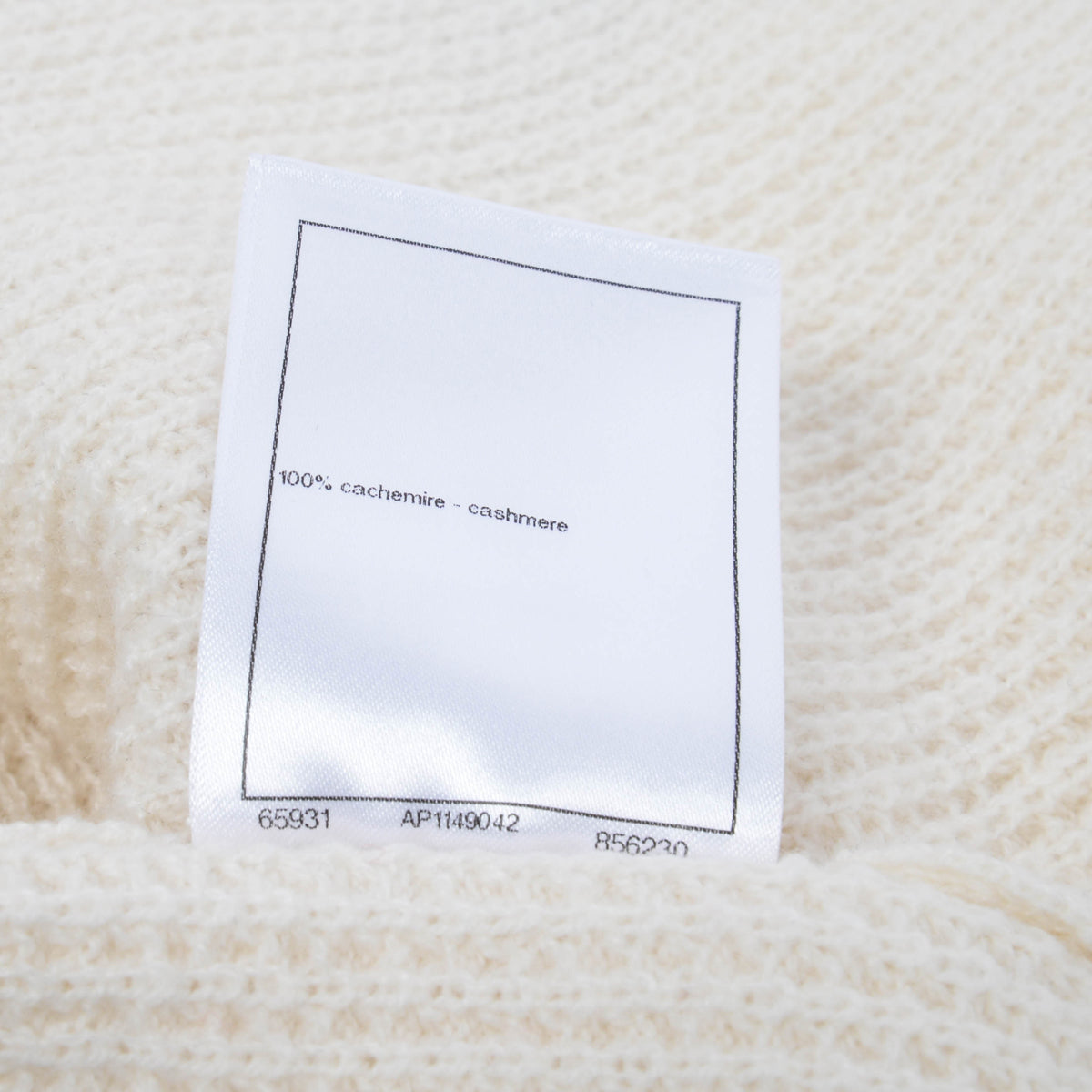 Chanel Cream & Black Waffle Knit Polo Mini Dress FR 40