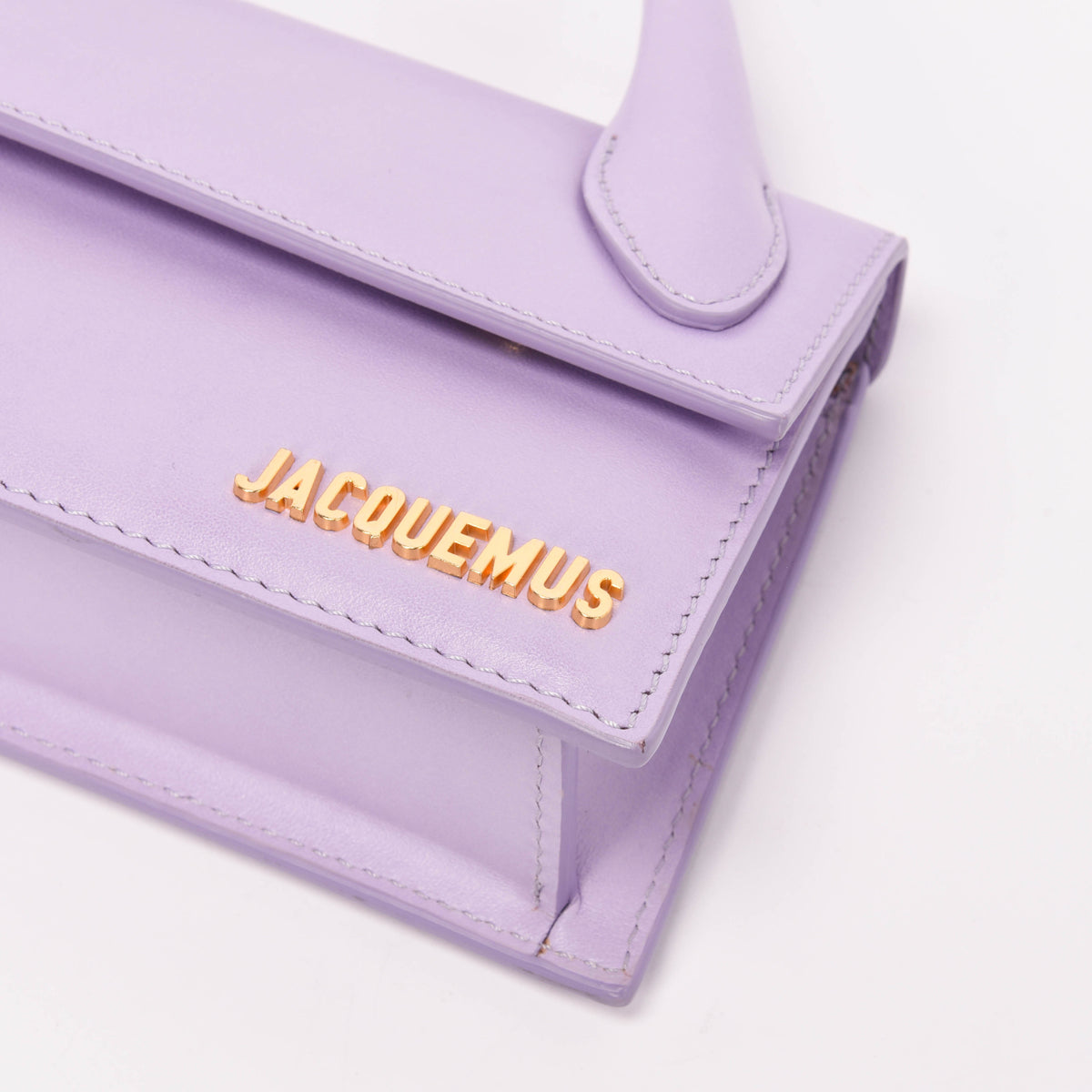 Jacquemus Lilac Calfskin Le Chiquito Long Bag
