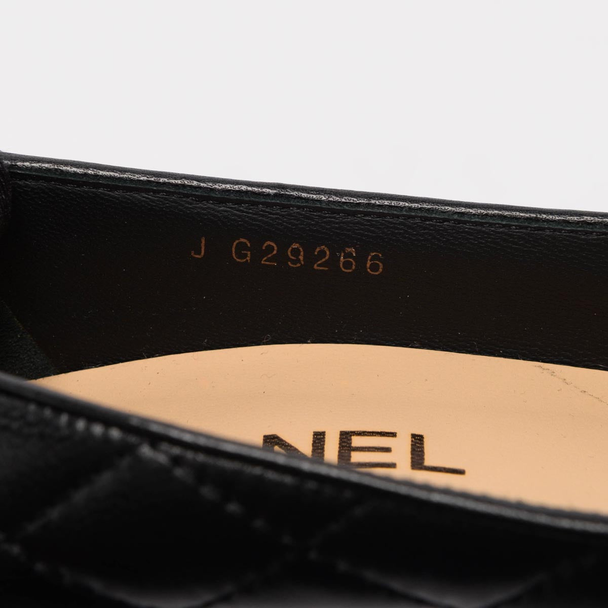 Chanel Black Quilted Lambskin Cap Toe Pumps 39.5