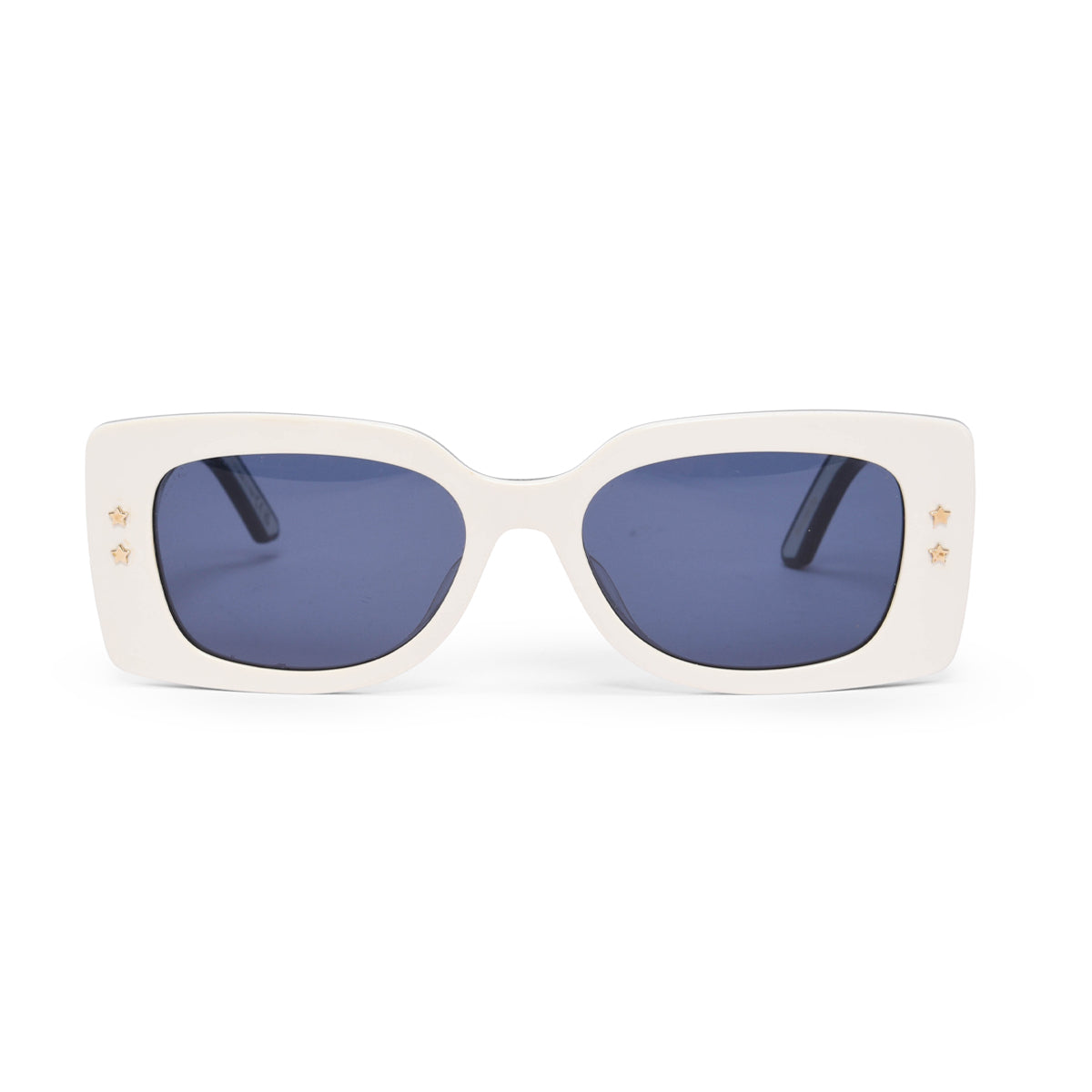 Dior White DiorPacific S1U Rectangular Sunglasses