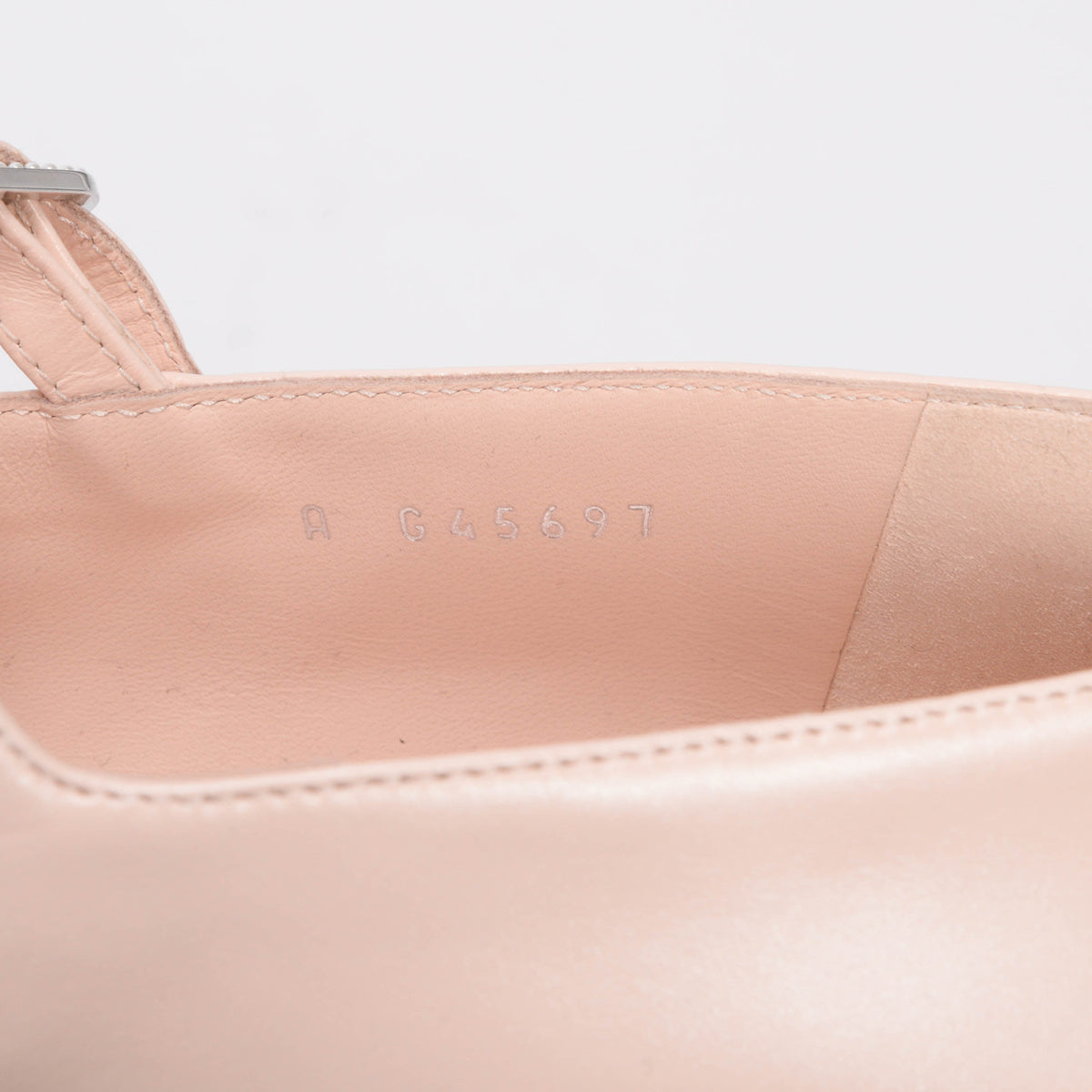 Chanel Pink Pearlescent Lambskin Mary Jane Flats 41