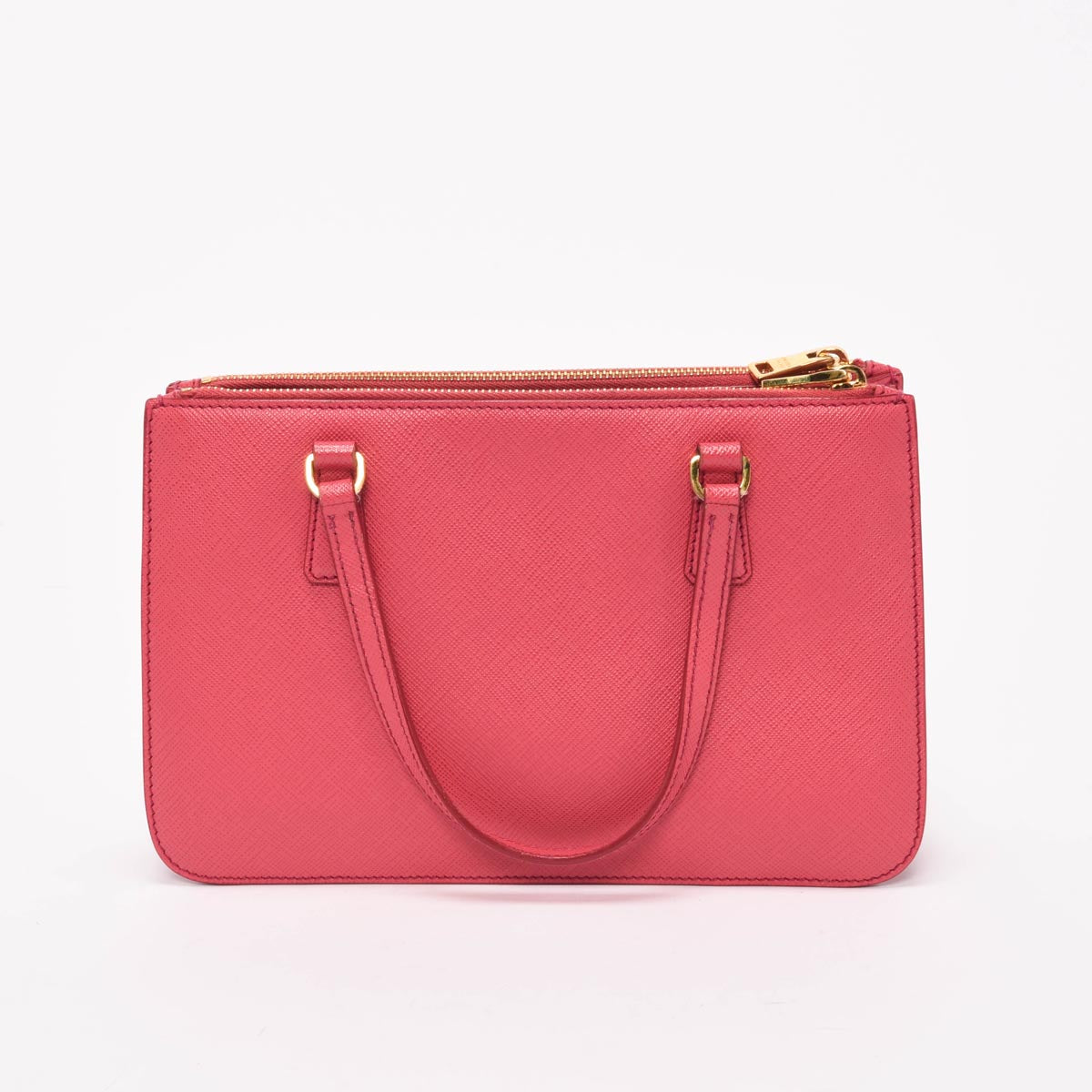Prada Pink Saffiano Mini Galleria Tote