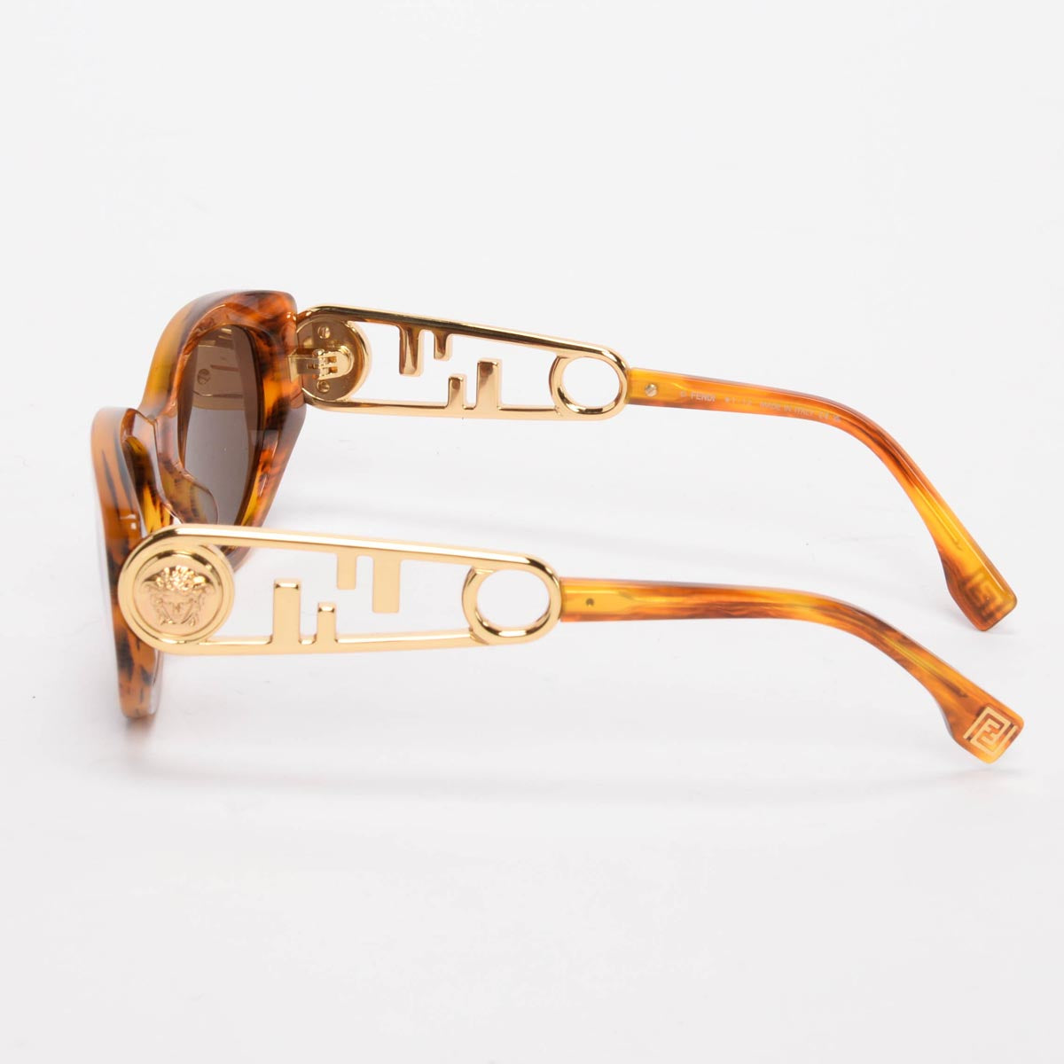 Fendi x Versace Honey Acetate Fendace V2 Sunglasses