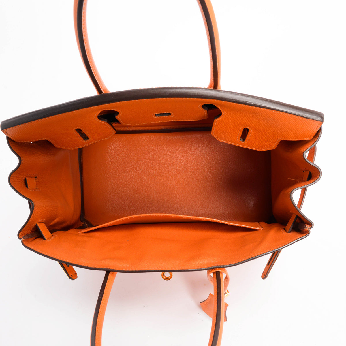 Hermes Orange Epsom Birkin 30 GHW
