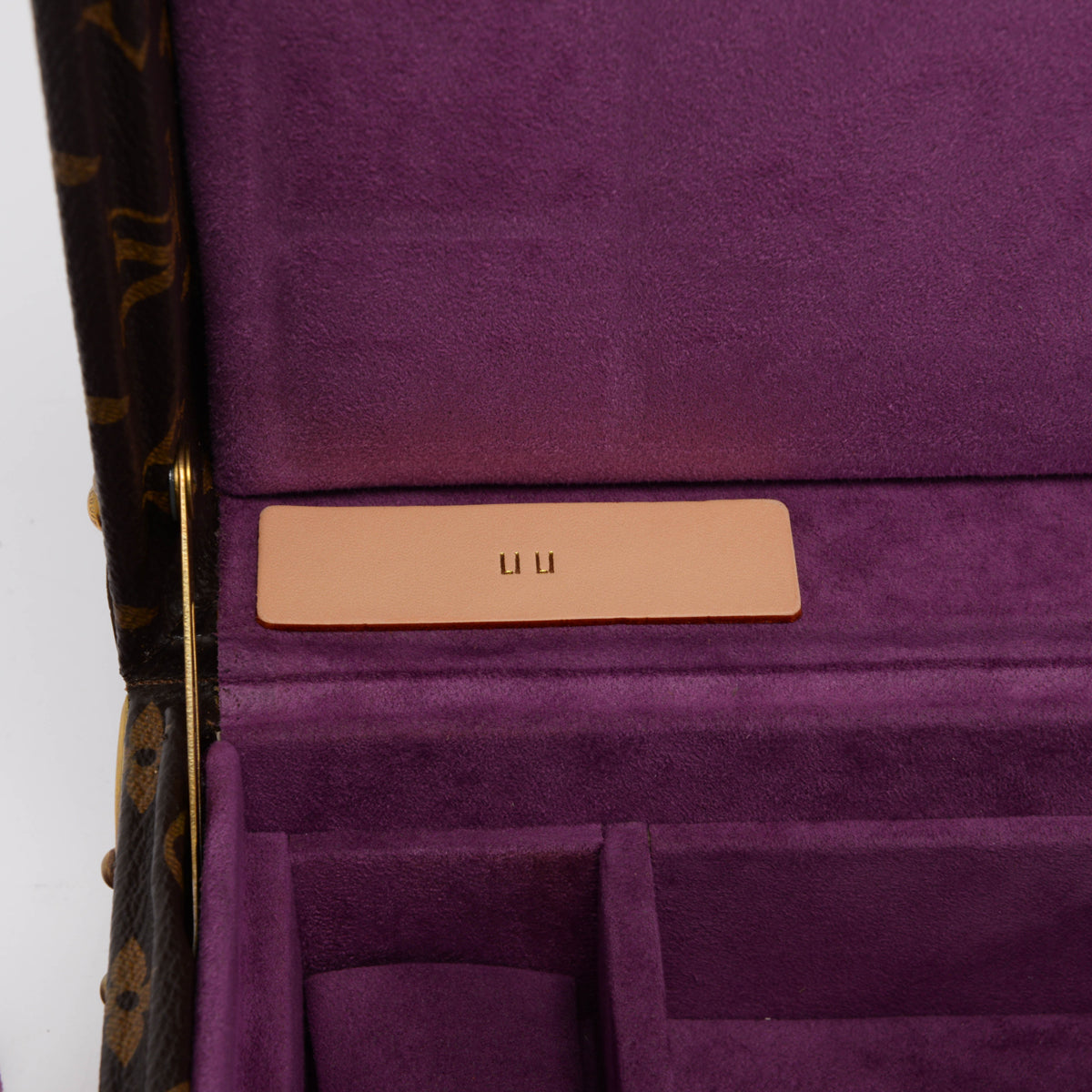 Louis Vuitton Purple Monogram Canvas Coffret Joaillerie