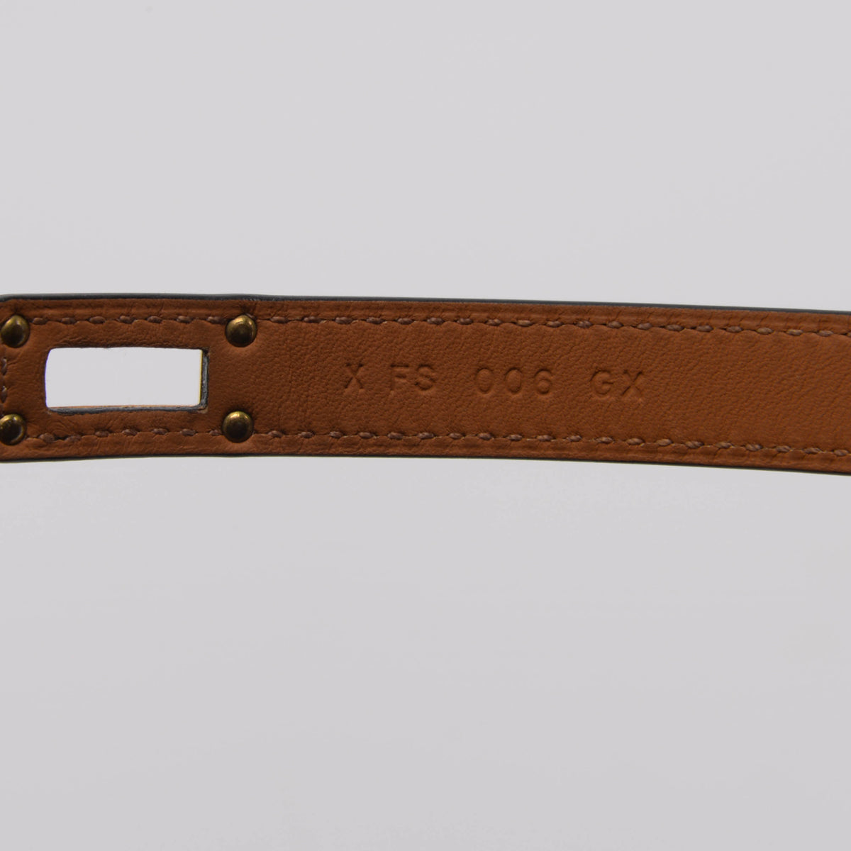 Hermes Black Box Calf Kelly Double Tour Bracelet