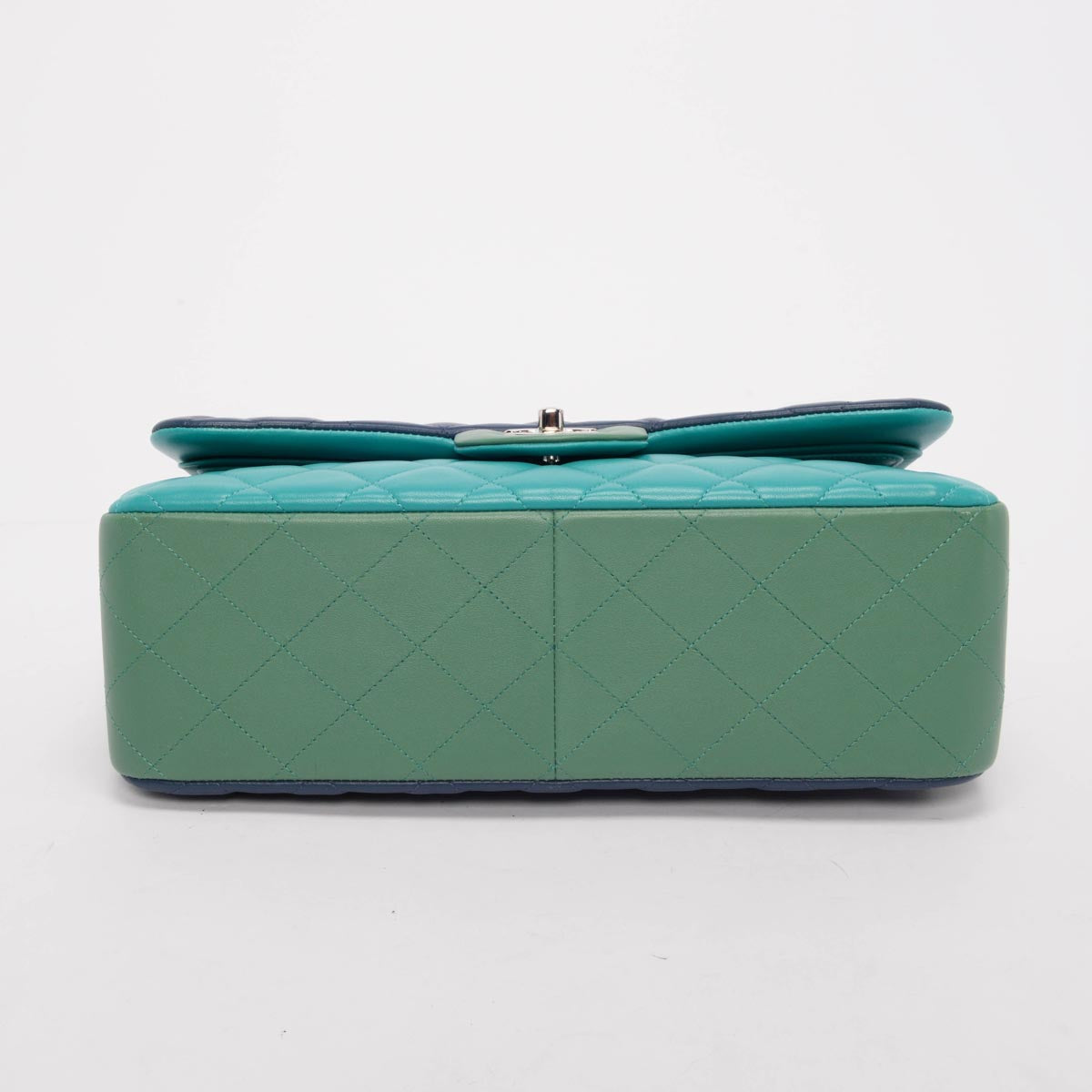 Chanel Tri-Colour Lambskin Jumbo Double Flap Bag