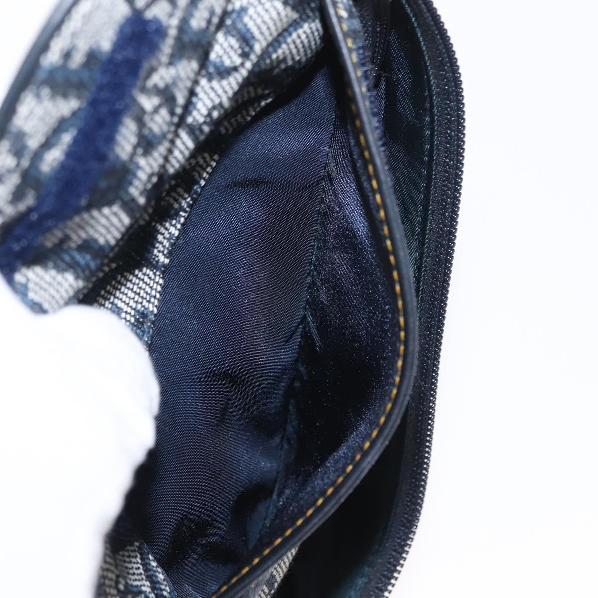 Dior Blue Diorissimo Saddle Cosmetic Pouch