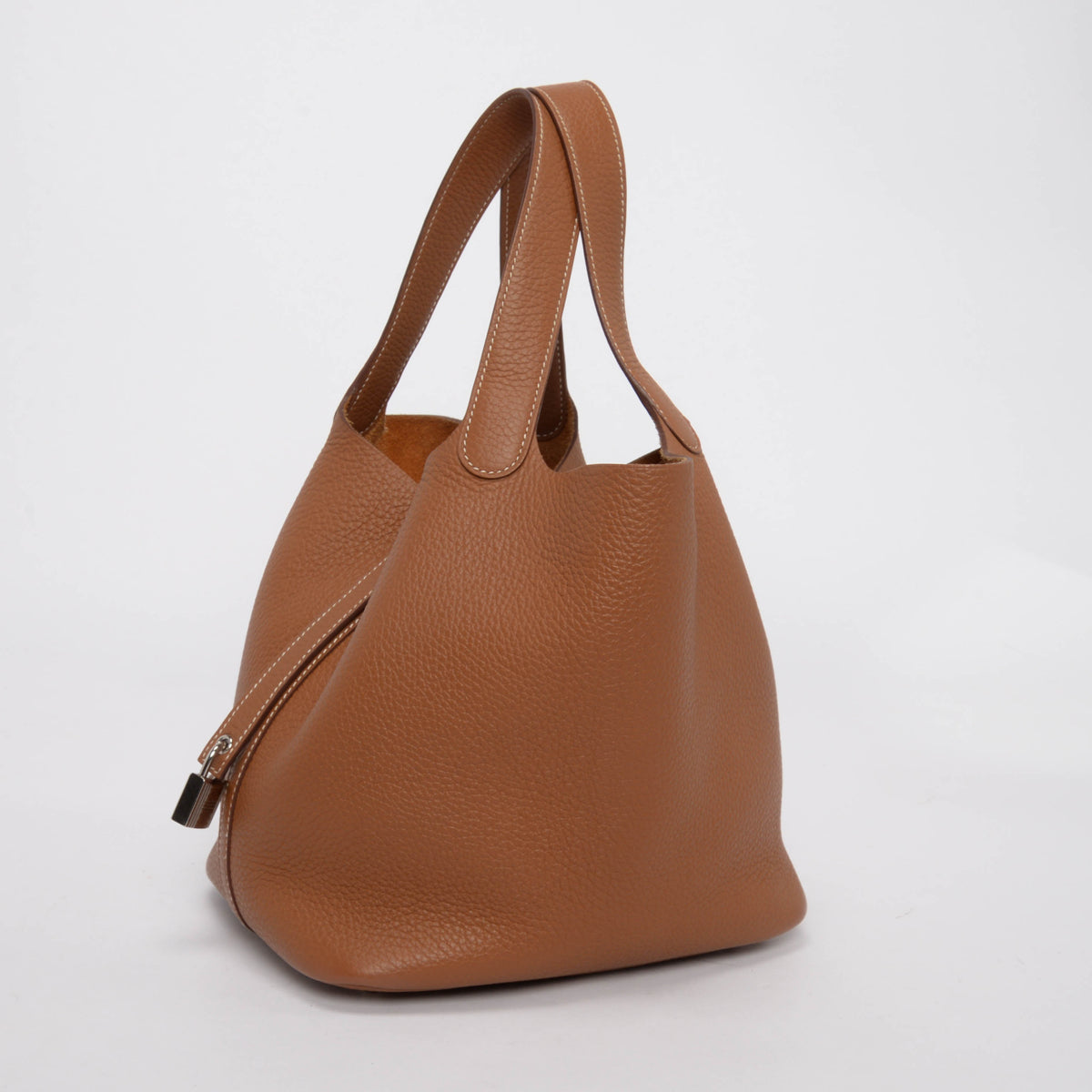 Hermes Gold Clemence Picotin Lock 22
